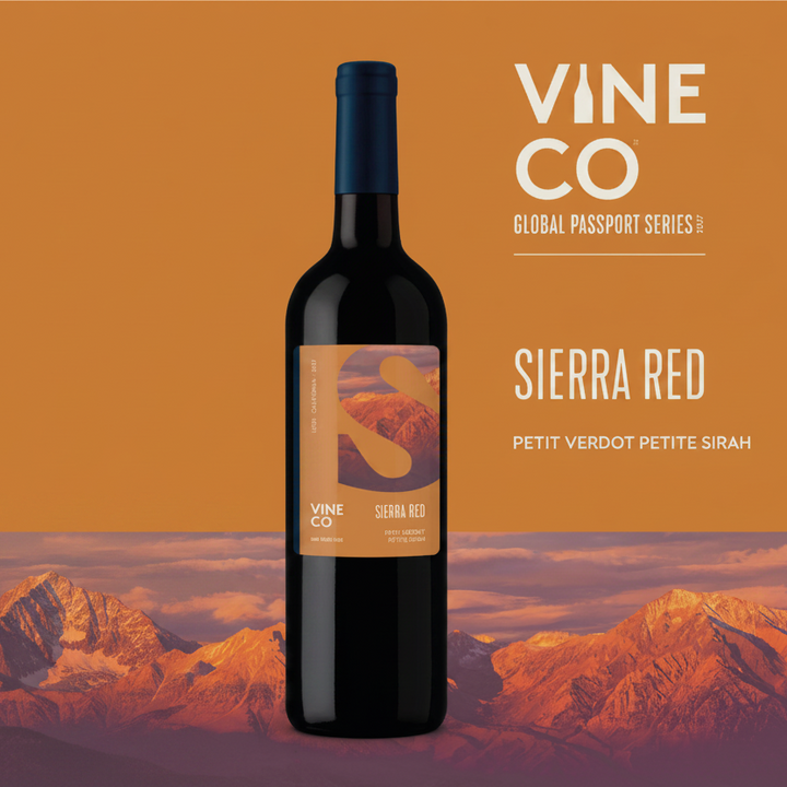 VineCo Global Passport Series 2027 - "Sierra Red" Petit Verdot Petite Sirah - Lodi, California (December 2026)