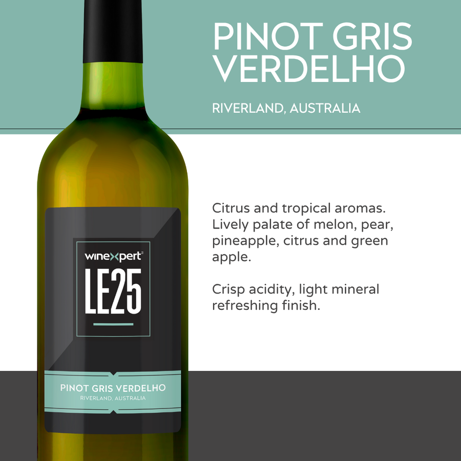 Winexpert LE Series - 2025 - Pinot Gris Verdelho - Riverland, Australia (March 2026) - The Wine Warehouse CA