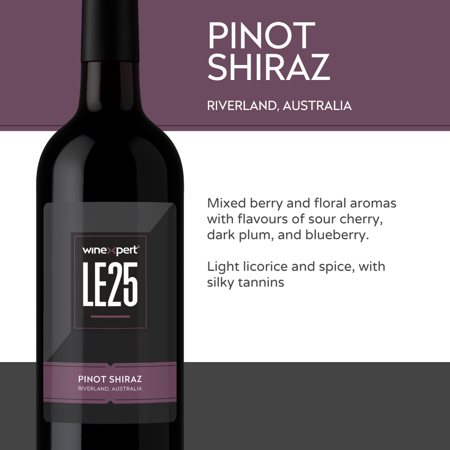 Winexpert LE Series - 2025 - Pinot Noir Shiraz - Riverland, Australia (December 2025) - The Wine Warehouse CA