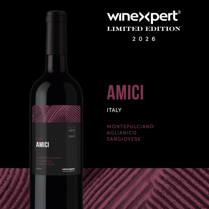Winexpert LE Series 2026 - "Amici" - Montepulciano Aglianico Sangiovese - Italy (April 2027)