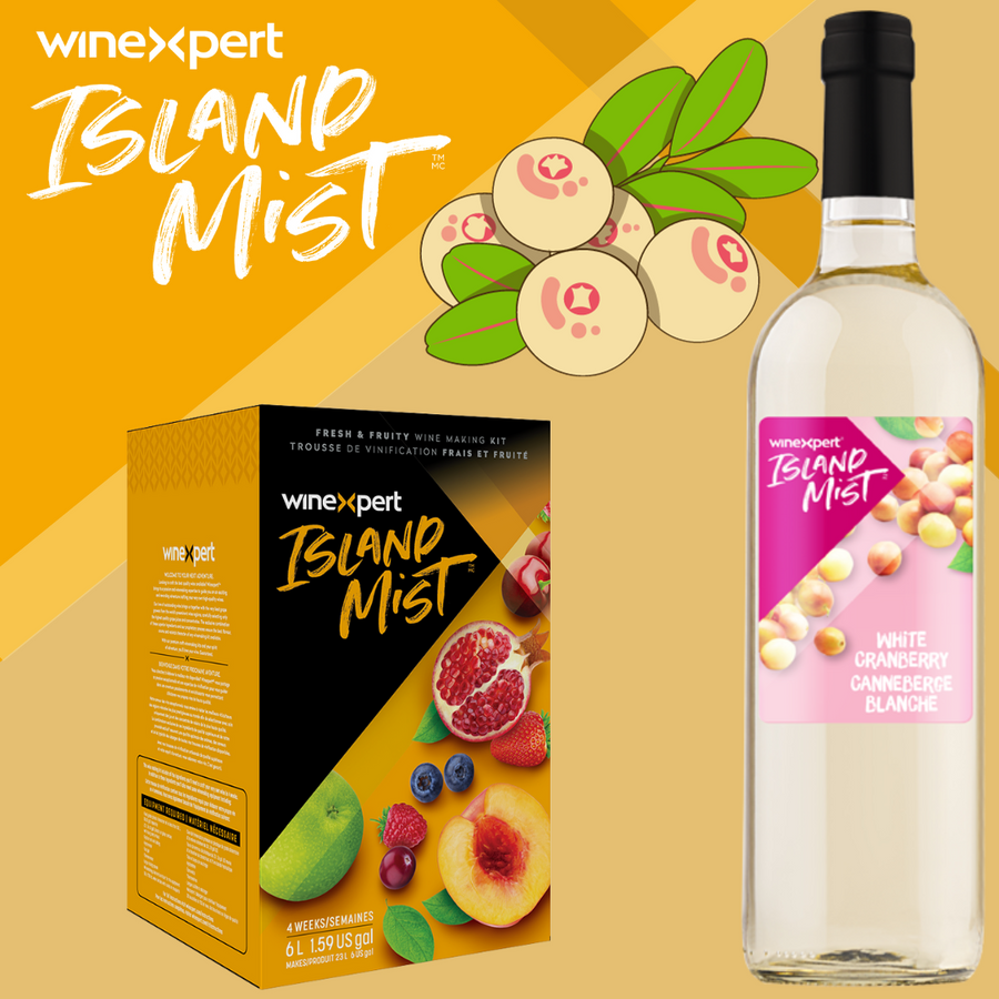 Winexpert Island Mist - White Cranberry - The Wine Warehouse CA