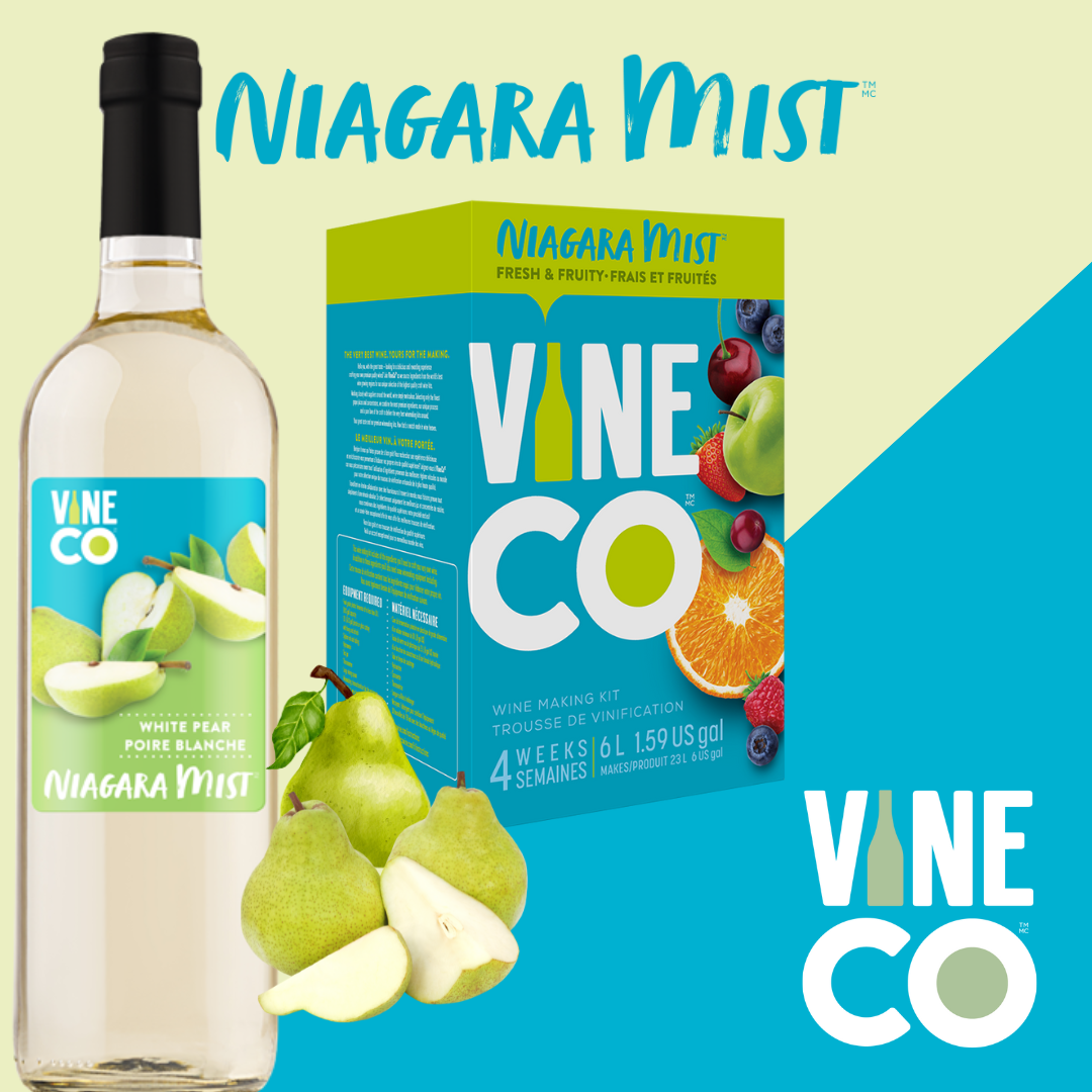 VineCo Niagara Mist - White Pear - The Wine Warehouse CA