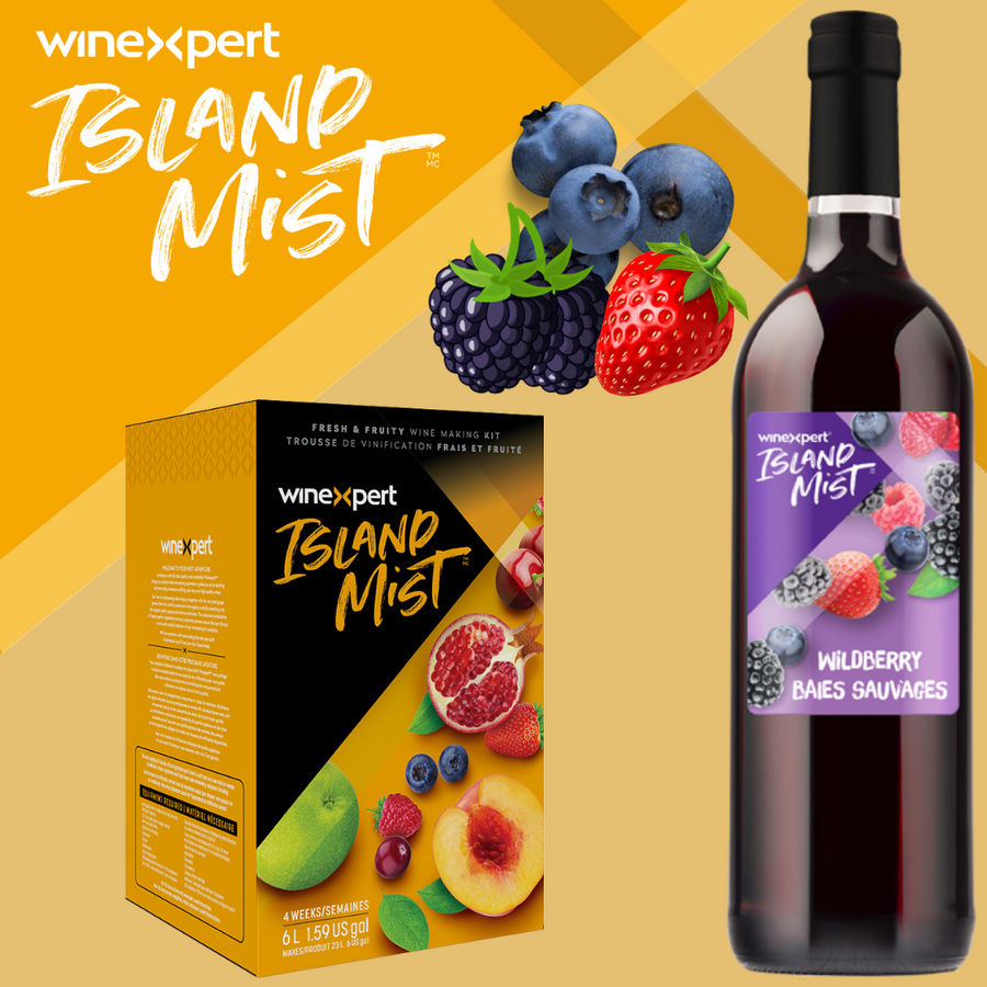 Winexpert Island Mist - Wildberry - The Wine Warehouse CA