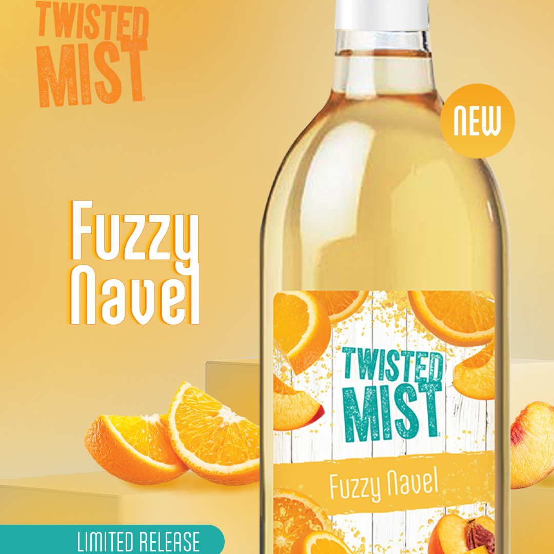 Twisted Mist - Fuzzy Navel - Limited Release (March 2026) - The Wine Warehouse CA
