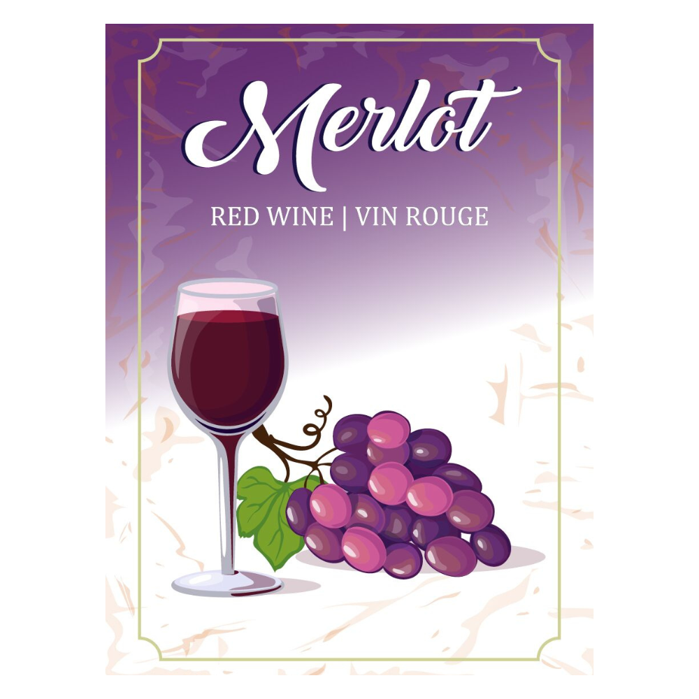 Labels - Merlot - HJL - The Wine Warehouse CA