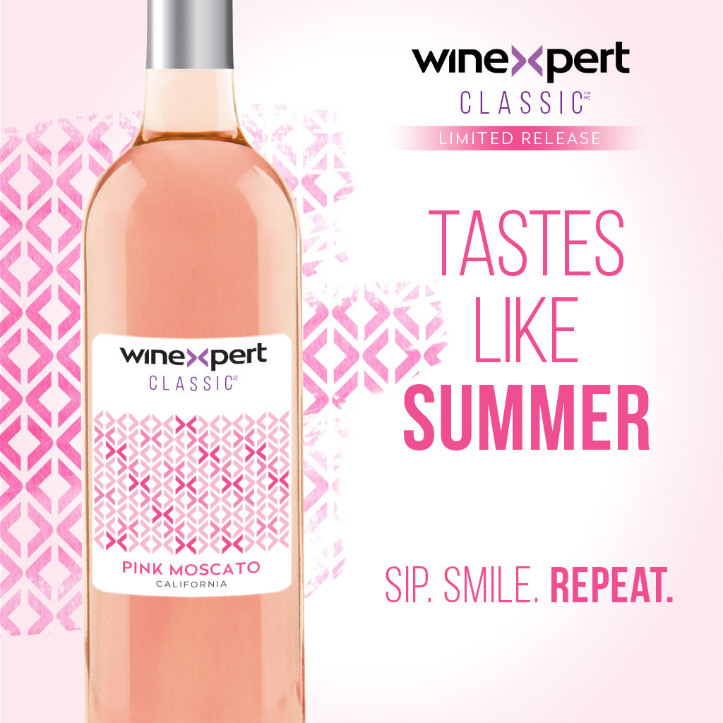 Winexpert Classic - Pink Moscato, California - Limited Edition - The Wine Warehouse CA