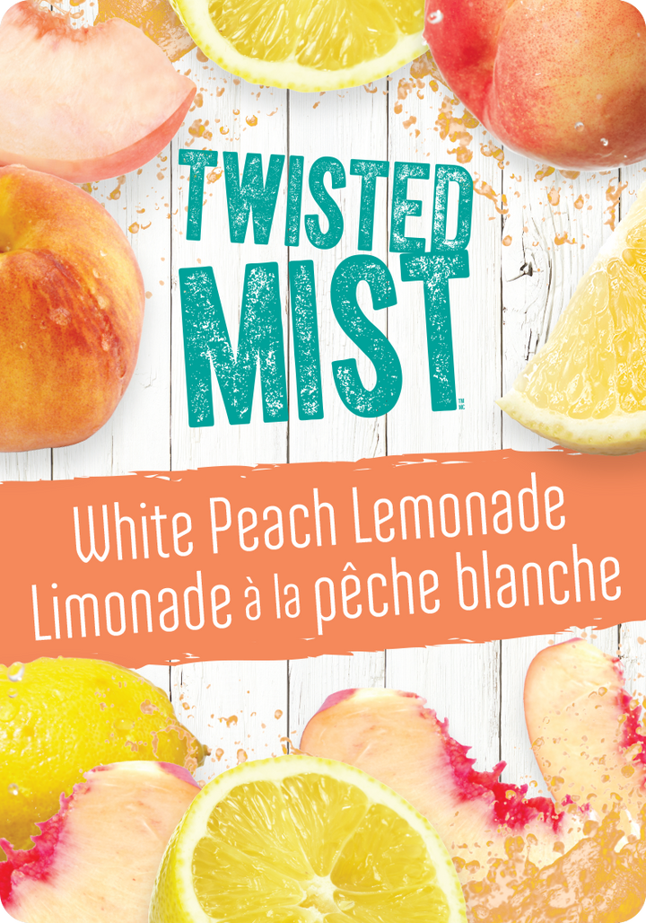 Twisted Mist - White Peach Lemonade Limited Edition - The Wine Warehouse CA
