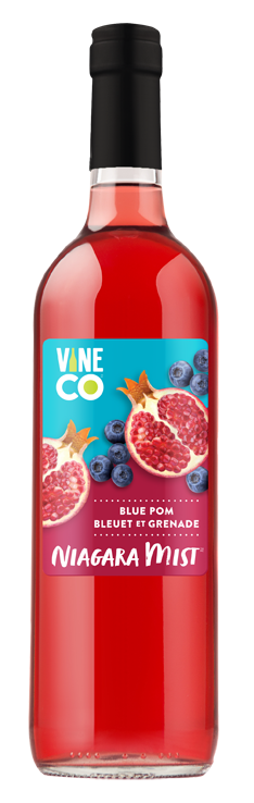 Labels - BluePom - VineCo Niagara Mist - The Wine Warehouse CA