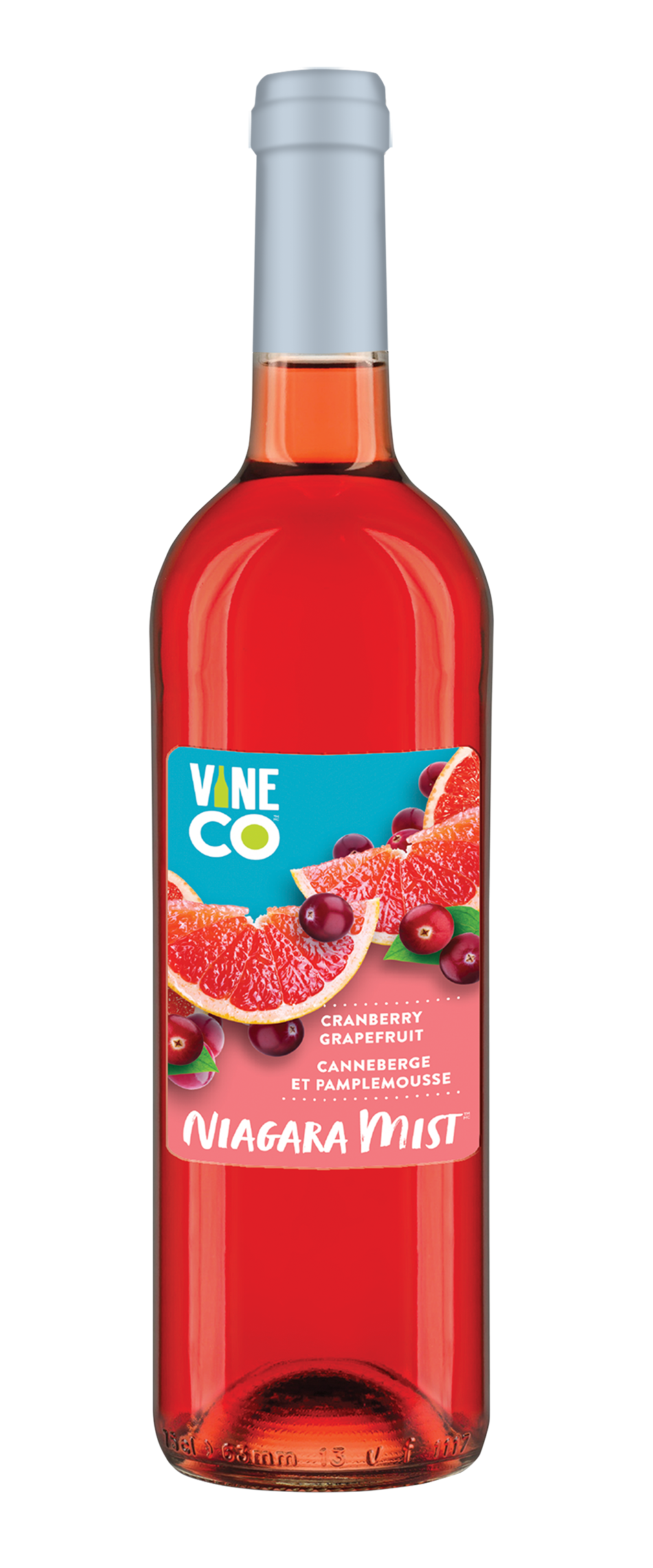 Labels - Cranberry Grapefruit - VineCo Niagara Mist - The Wine Warehouse CA