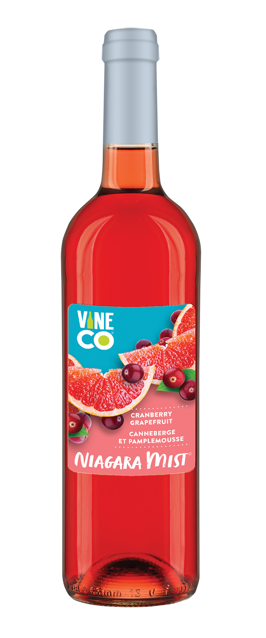 Labels - Cranberry Grapefruit - VineCo Niagara Mist - The Wine Warehouse CA