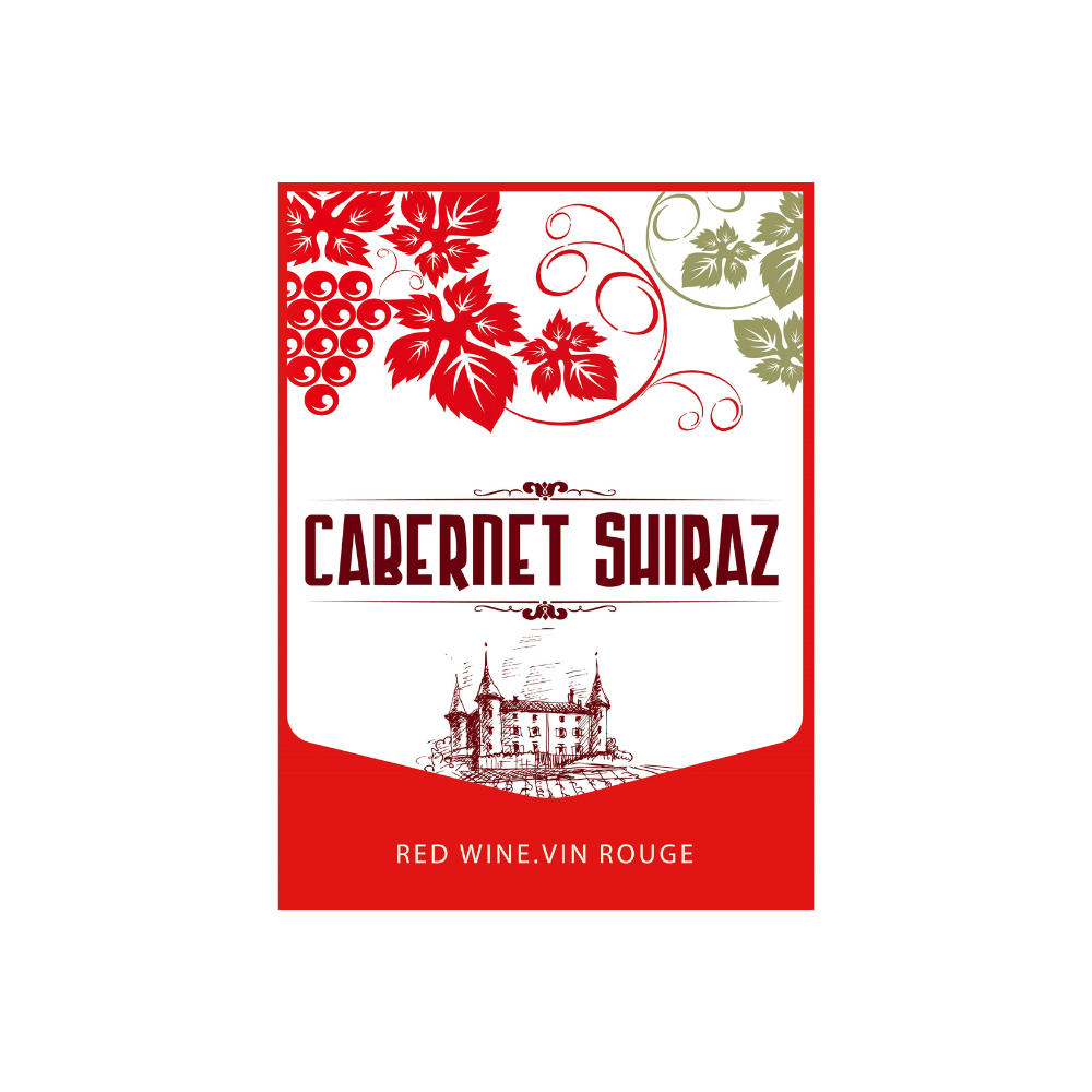 Labels - Cabernet Shiraz - HJL - The Wine Warehouse CA