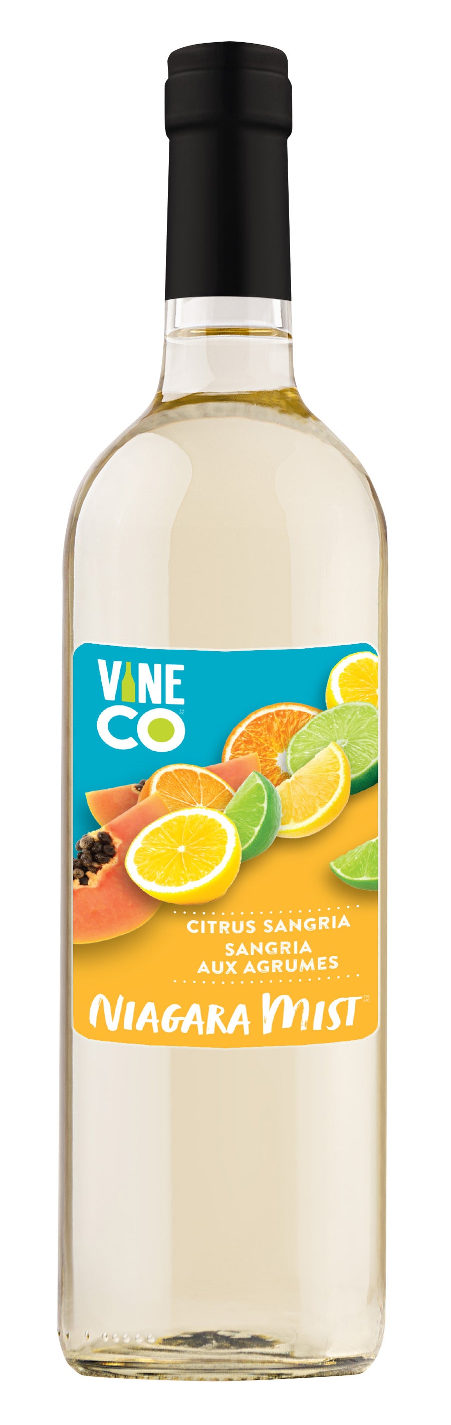 Labels - Citrus Sangria - VineCo Niagara Mist - The Wine Warehouse CA