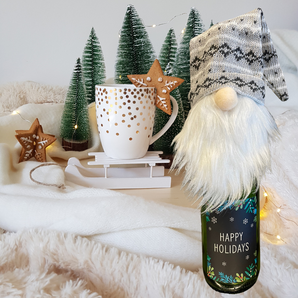 Gnome Wine Bottle Topper - The Wine Warehouse CA