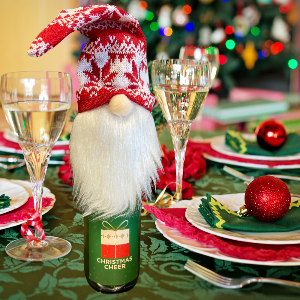 Gnome Wine Bottle Topper - The Wine Warehouse CA