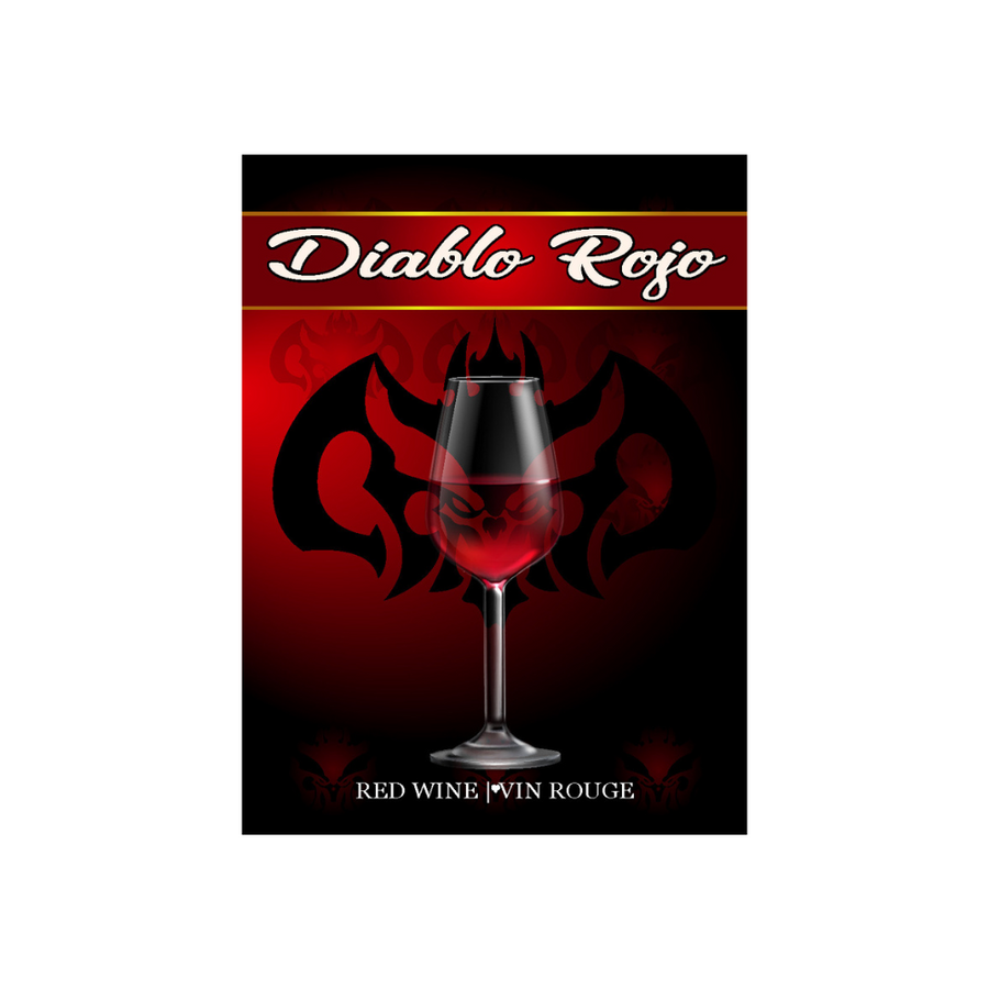 Labels - Diablo Rojo - HJL - The Wine Warehouse CA
