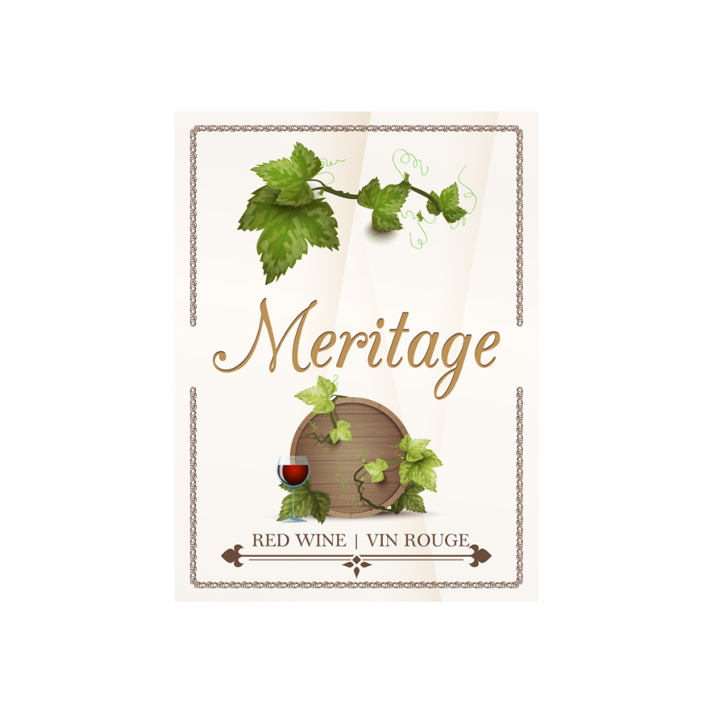 Labels - Meritage- HJL - The Wine Warehouse CA
