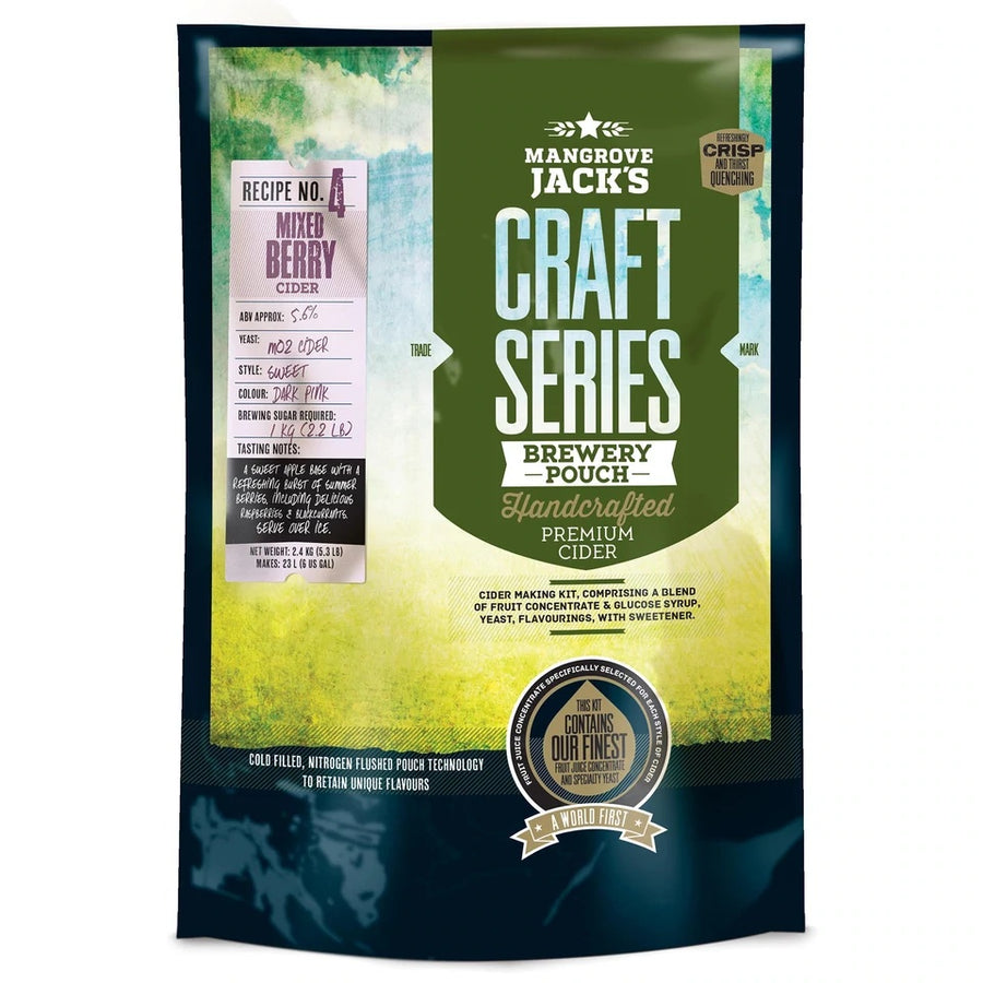 Mangrove Jack's Craft Series Cider - Mixed Berry - The Wine Warehouse CA