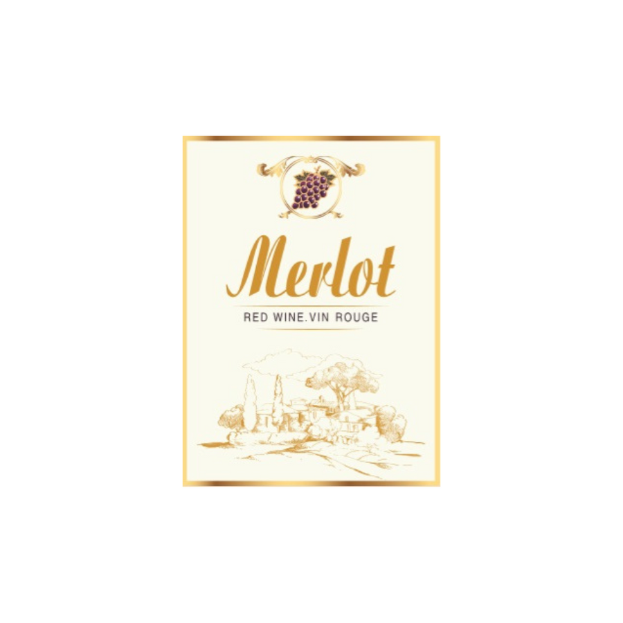 Labels - Merlot- HJL - The Wine Warehouse CA