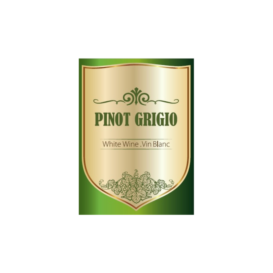 Labels - Pinot Grigio - HJL - The Wine Warehouse CA