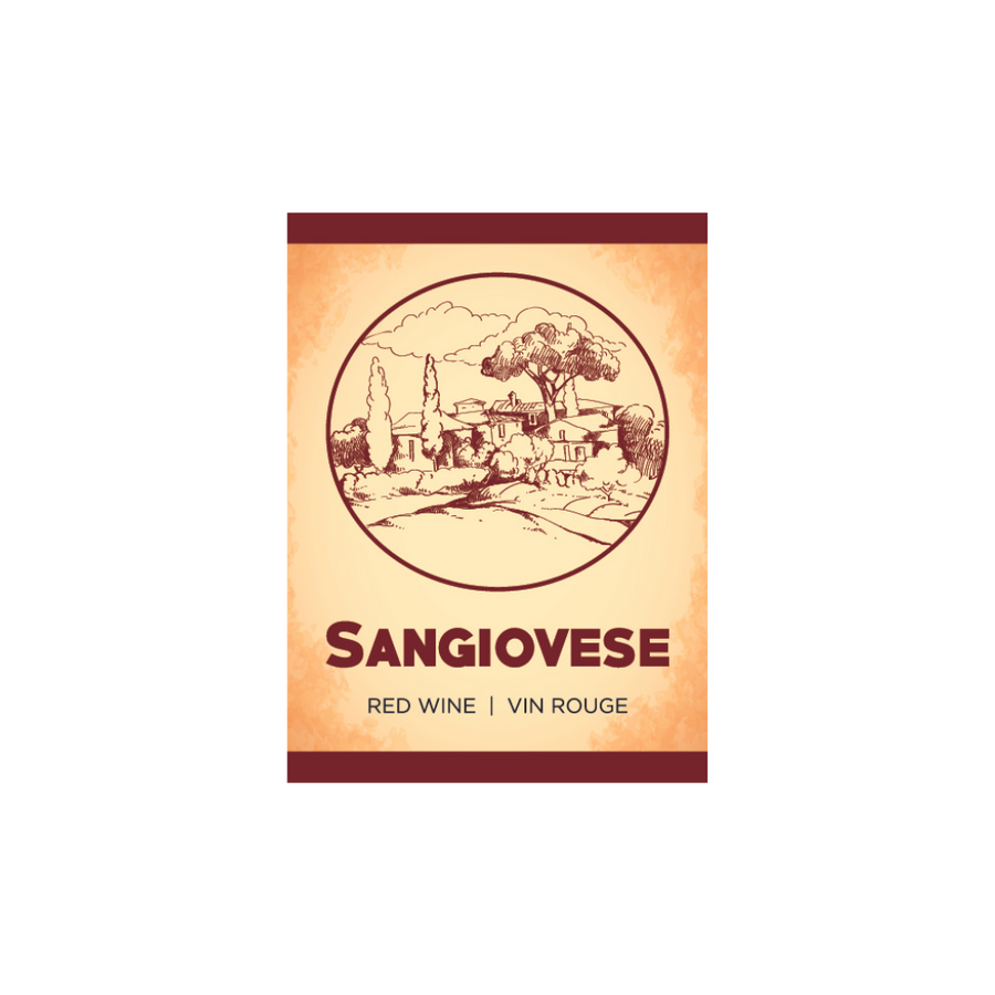 Labels - Sangiovese - HJL - The Wine Warehouse CA