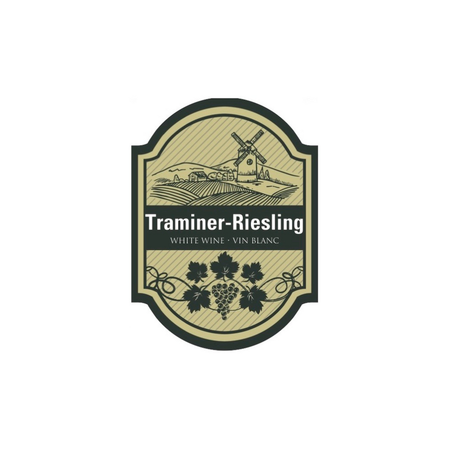 Labels - Traminer Riesling - HJL - The Wine Warehouse CA