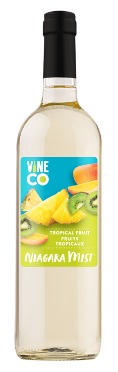 Labels - Tropical Fruit - VineCo Niagara Mist - The Wine Warehouse CA
