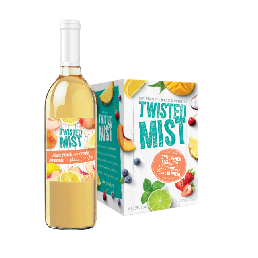 Twisted Mist - White Peach Lemonade Limited Edition - The Wine Warehouse CA