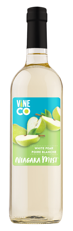 Labels - White Pear - VineCo Niagara Mist - The Wine Warehouse CA