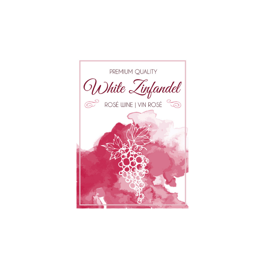 Labels - White Zinfandel - HJL - The Wine Warehouse CA
