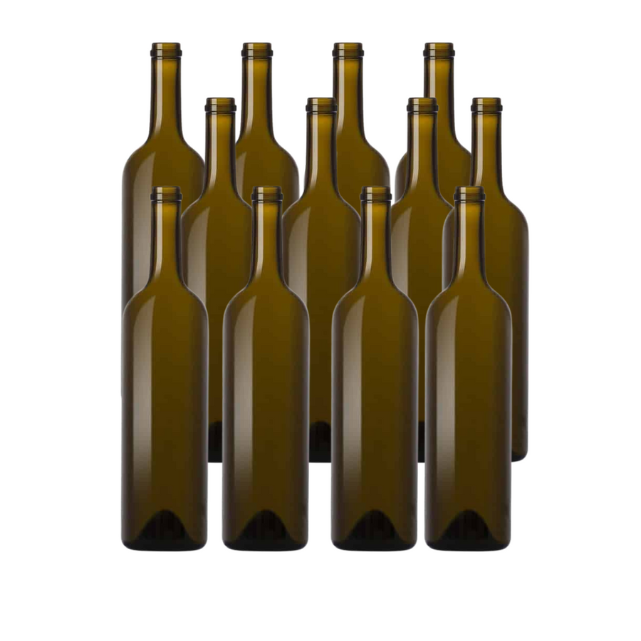 Wine Bottles - 750ml - Cinnamon Bordeaux - The Wine Warehouse CA