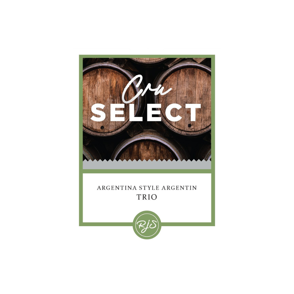Labels - Cru Select Argentina Trio - HJL - The Wine Warehouse CA